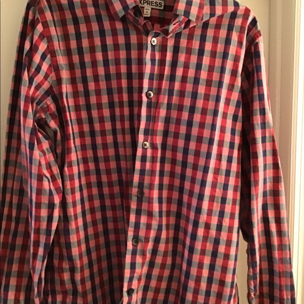 Men’s Express Extra Slim Fit dress shirt size L